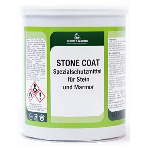 Barniz para el barnizado de toda clase de piedras - 1 litro - Marca Borma Wachs
