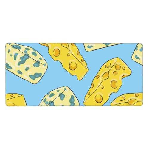 Tapis de souris Fromage et Fromage Bleu pour bureau et gaming
