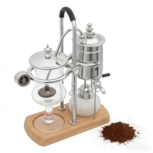 Cafetera de sifón vintage con filtro plástico 15 onzas