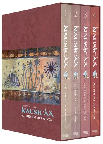 Nausicaä aus dem Tal der Winde, Doppelband-Edition Bände 1-4 im Schuber: Epische Umwelt-Saga vom Studio-Ghibli-Gründer in vier Bänden im Schuber.