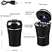 Globalstore Ashtray for Car, Portable Car Ashtray with Lid and Lighter, Smokeless Ashtray Detachable Car Cigarette Ashtray with LED Light, USB Rechargeable Car Trash Can Car Ash Tray for Travel, Home