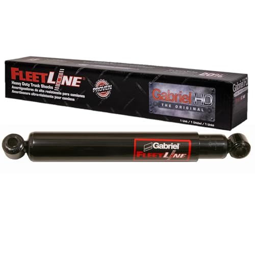 Image of Gabriel 83147 FleetLine HD Truck Rear Shocks Fits Mack Anthem; CHU, CXN, GU7, GU8, Granite, TD700, Titan, All Hendrickson Truck Suspension Systems; OEM# 60670006, 14QK424M, 20570098
