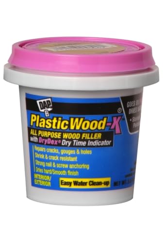Image of DAP 00540 5.5 Oz Natural Plastic Wood-X Stainable Wood Filler with DryDex Dry Time Indicator