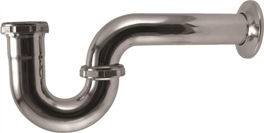 Keeney 300CP P Trap, 20 GA, 1-1/4 x 1-1/4, Polished Chrome