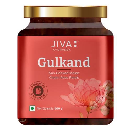 Jiva Gulkand | Traditional Ayurvedic Rose Petal Preserve | Natural Cooling & Digestive Support - 300g (Pack of 1) | Traditional Ayurvedic Gulkand – Prepared using premium rose petals and sugar following traditional Ayurvedic methods.-image-15
