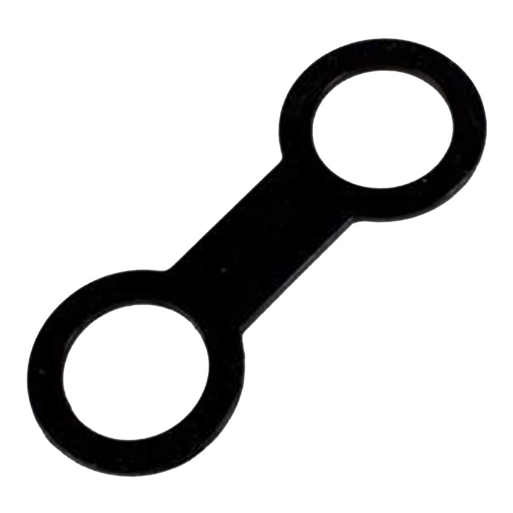 TRIDENT Black Rubber Snorkle Keeper