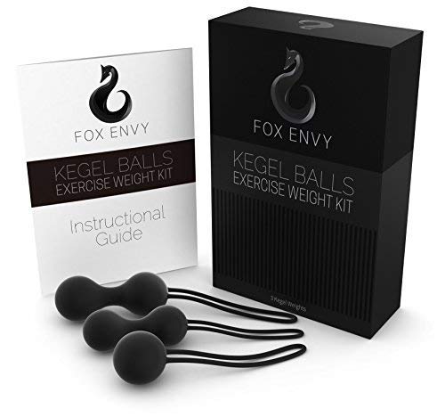 Kegel Balls for Women - 3 Kegel Exerciser Vaginal Weights for Woman Tightening - Beginner to Advance Kegel Balls for Improving Bladder Control and Tightening Pelvic Floor Muscles