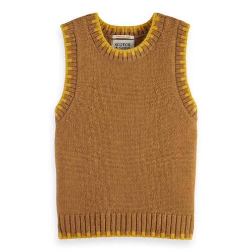 Fluffy Blanket Stitch Girls' Vest