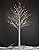 LIGHTSHARE 8FT 132 LED Birch Tree,Home,Festival,Party,Christmas,Indoor and Outdoor Use,Warm White