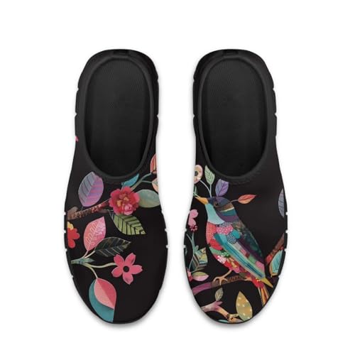 Image of Womens Casual Sneakers Art Themed Slip On Walking Shoes for Women