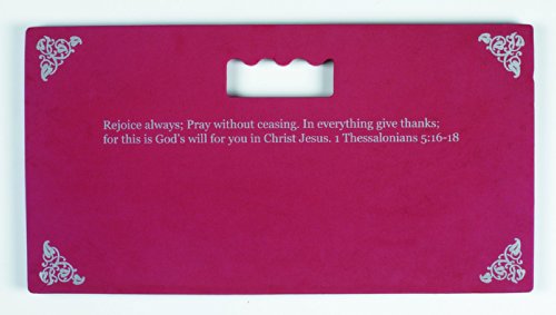 Assorted Color High Density Foam Prayer Kneeling Pad, Pack of 6, 18 1/2 Inch