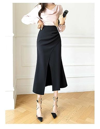 Jupe A-line douce style décontracté chic pour le bureau et les sorties en soirée