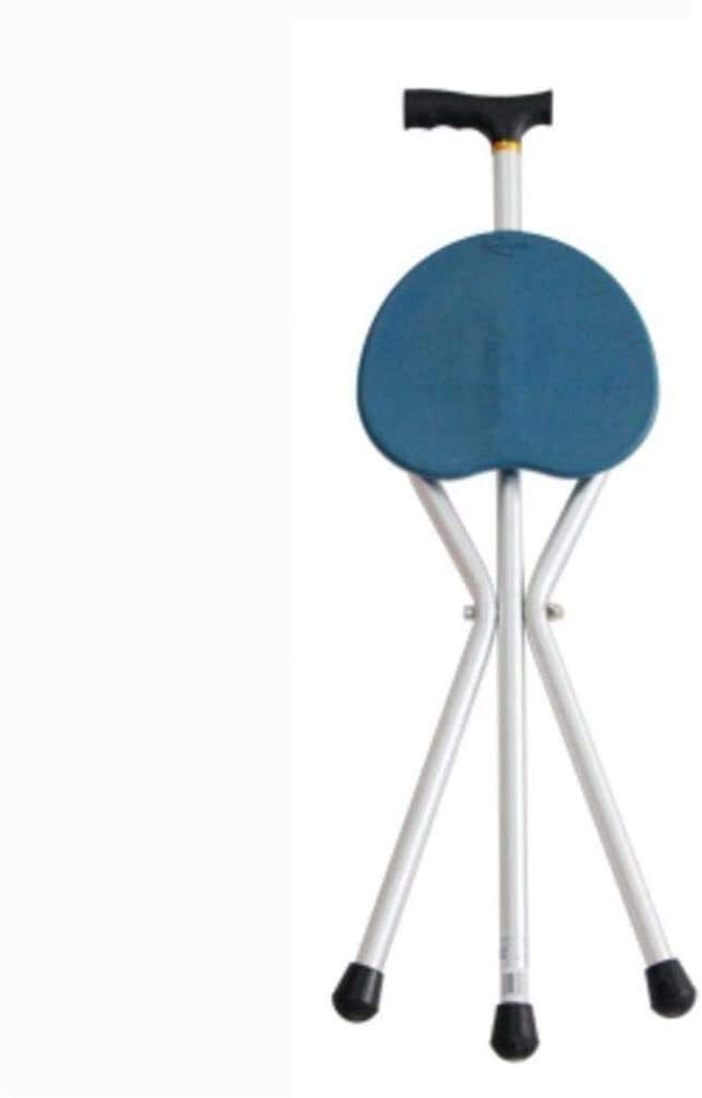 Folding cane seat, Light medical cane chair Massage stool Walking stick For excursions Elderly