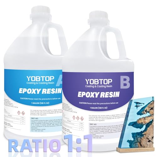 YOBTOP 2 Gal Epoxy Resin Kit