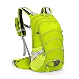 OPIGJUFD Mochila Montaña Mochila De Montañismo 20 Litros Bolsa Deportes Al Aire Libre for Hombres Y Mujeres Impermeable Camping Senderismo Lluvia(Light green)