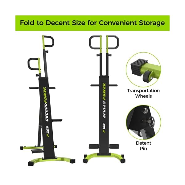 cycool-Vertical-Climber-Foldable-Climbing-Machine-with-LCD-Monitor-Sturdy-Step-Fitness-Machines-Combines-Muscle-Toning-Aerobic-Exercise-for-Full-Body-Workout220LBS-Weight-Capacity-Sturdy cycool Vertical Climber Foldable Climbing Machine for Home Gym with LCD Monitor,Cardio Workout Machine Stair Steppe,Aerobic Exercise for Full Body Workout,220LBS Weight Capacity