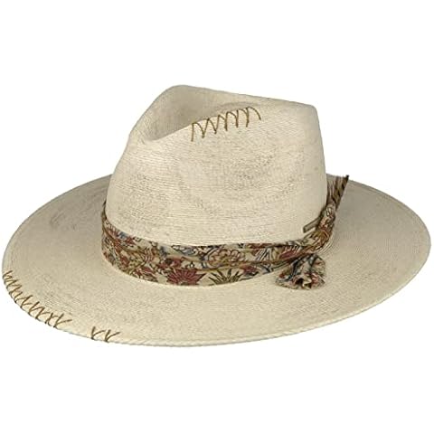 Stetson Sombrero de Paja Mexican Palm Western Hombre - Verano Vaquero Primavera/Verano - XL Natural Cover