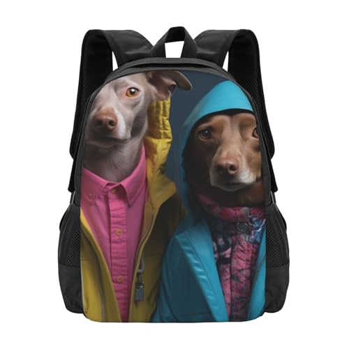 Commuter Unisex Dogs Raincoats Fashion Pets Backpack Spacious Compartments Work Essentials Casual Outings & Trips 17 Inch