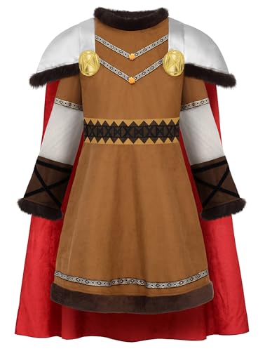 Disfraz vikingo infantil con casco y arma de juguete miniatura 2