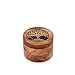 Samhita Handmade Acacia Wood Urn for Human Ashes, Tree of Life Wooden Box Urns for Ashes - Cremation Pet Urns for Dogs Ashes, Urn for Ashes (3.5