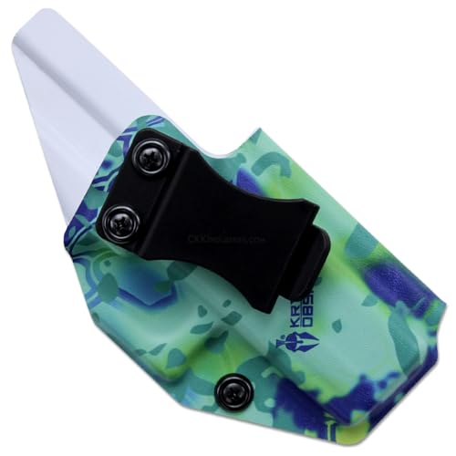 Image of KYDEX Thermoform Sheet - (P1 Texture) - (Infused Print) - (12in x 12in) - (Kryptek Obskura - Mahi Mahi) - (1 Sheet) - (for Holster Making & Hobby) - (USA Made)
