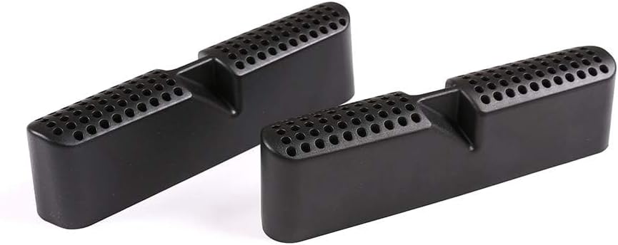 2pcs ABS Car Under Seat Air Outlet Vent Protect Cover Trim Accessories for BMW X5 G05 X6 G06 X7 G07 2019 2020 2021 2022 2023 2024 (2)