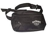  Jacky Jack Daniel Bauchtasche Old No.7 Bottle Logo Umhänge Tasche Schwarz