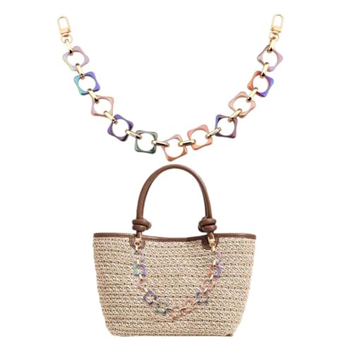 Cadena para bolsos acrílica: dale un toque colorido y chic a tu bolsa de playa este verano