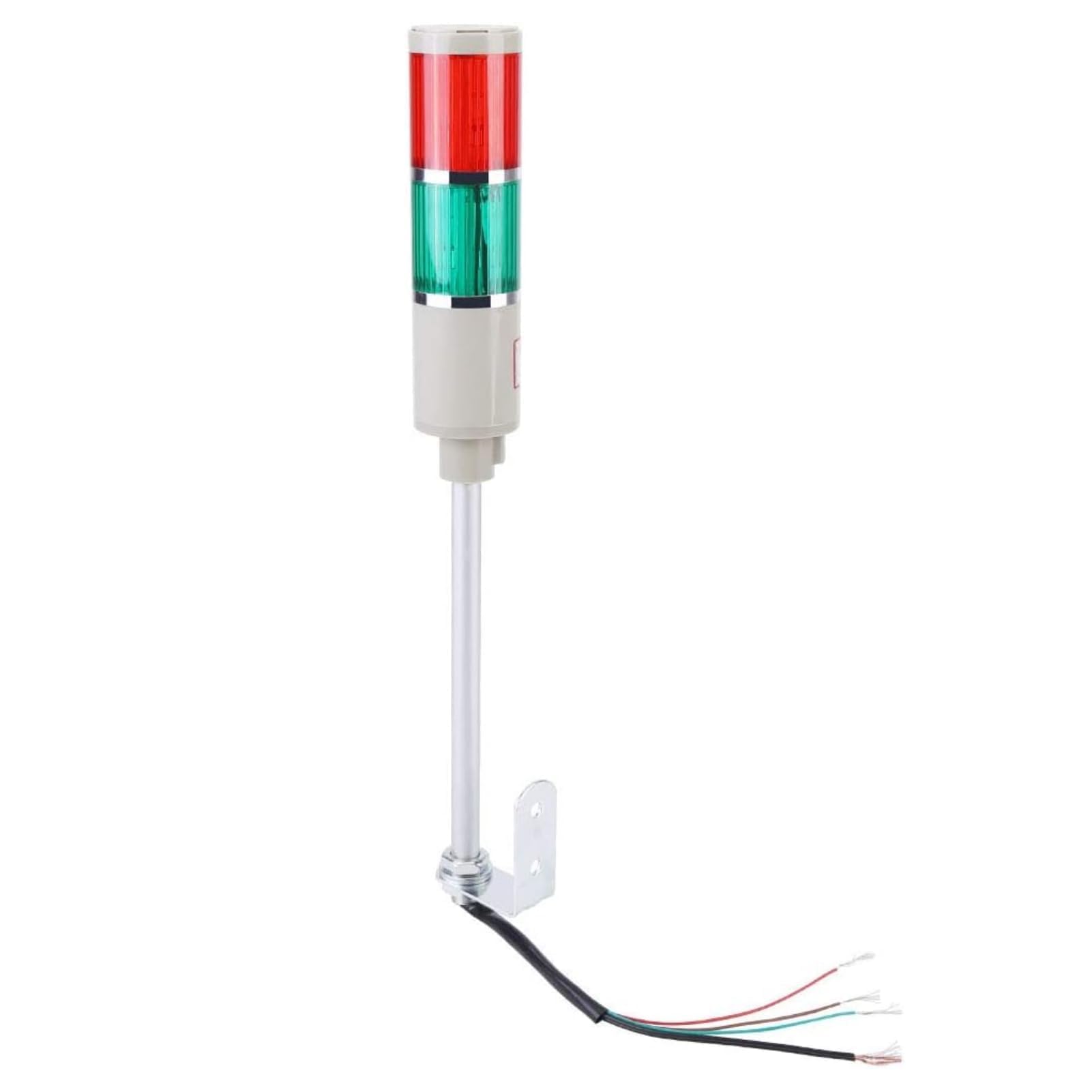 Rouge/Vert LED Voyant d'Avertissement LED Tour Ronde Lumière Équipement D'urgence Éclairage Ampoule Balise Lampe AC220V