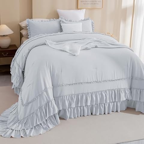 Masaca Vintage Farmhouse Comforter Set Cover