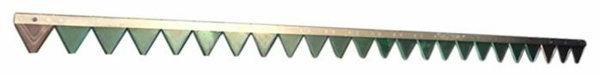 Ama Cuchilla para cortacésped compatible con referencia original Gribaldi & Salvia: barra de corte de 28 dientes, longitud 2,12 m