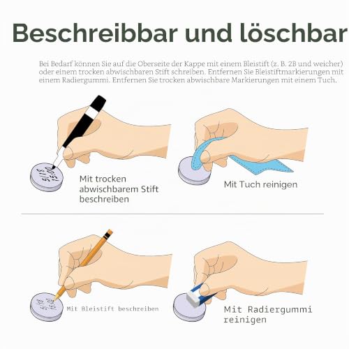 Maymom Reiseflaschenkappen compatible con Avent Flaschen, Ersatz für Natural Schraubring und Dichtscheibe, passend für Avent Anti-Kolik PP- und Glasflaschen