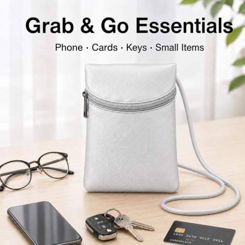 Image of Small Crossbody Women Cell Phone Purse Wallet Bag With Shoulder Strap