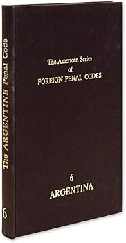 Hardcover Argentine Penal Code Book