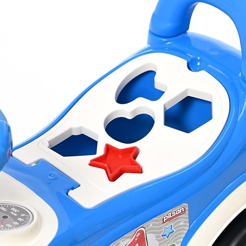 DIVCHI Ride on Car Baby Toddler Walker Foot to Floor Sliding Car Slider Riding Toys Push Along Walker With Under Seat Storage (Blue) - Image 4