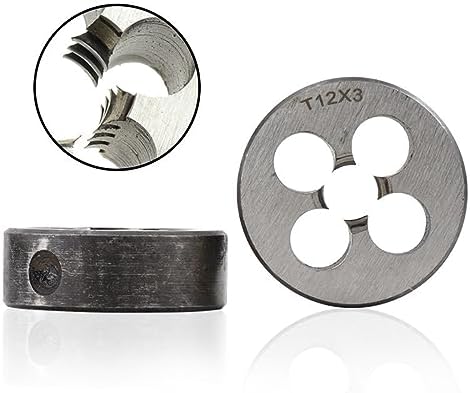 HSS Left Hand Tap & Die Set - TR8, TR10, TR12, TR14, TR16 - Precision Threading Tools for Metal and Wood - Durable Screw Tap Machine - Ideal for DIY & Professional Use