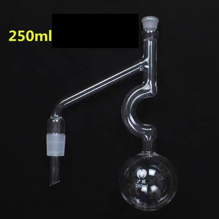 Erdöl-Vakuumdestillationseinheit, 250-ml-Kolben, 100-ml-Messzylinder, Destillationskolben(1 Set)