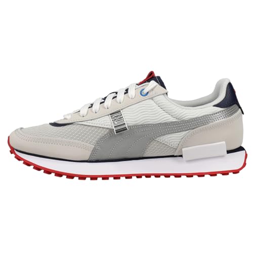 PUMA Mens Future Rider S&S Lace Up Sneakers Shoes Casual - Off White3
