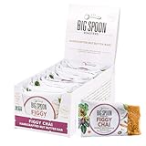 Big Spoon Roasters Figgy Chai Peanut Butter Bars – Fresh-Roasted Nut Butter Bars with Figs, Chai Spices & House-Baked Granola – Gluten Free, Non-GMO, Palm Oil Free, No Refined Sugar – 12 Count