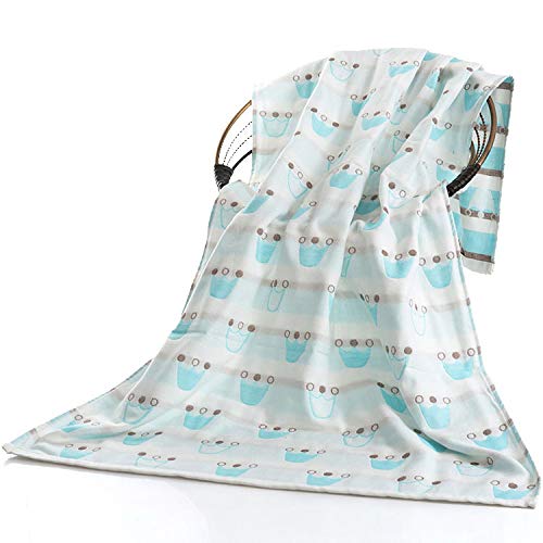 DSJDSFH Toalla De Baño De Algodón Gasa De Tres Capas Toalla De Baño