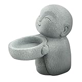 Bougie statue de bouddha : la couleur rétro du bougeoir ajoute un élément d'élégance et de sophistication à votre décoration intérieure, bougie chauffe-plat bouddha