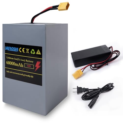 MFAOSHI 72V 60Ah Lithium Ebike Battery