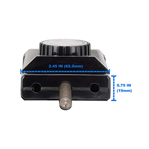 Heavy Duty 1600 Watt 3 Wire Wide Probe Thermostat Control Cord Fits Electric Smokers And Grills #TOP3