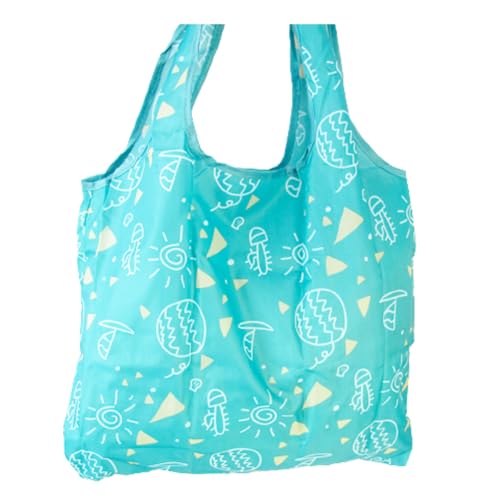 Sacola Ecobag Nylon Dobrável Impermeável Reutilizável (Verde Cacto)