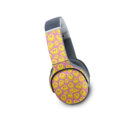 Image of MightySkins Carbon Fiber Skin Compatible with Skullcandy Crusher Evo Wireless - Melted Faces | Protective, Durable Textured Carbon Fiber Finish | Easy to Apply | Made in The USA