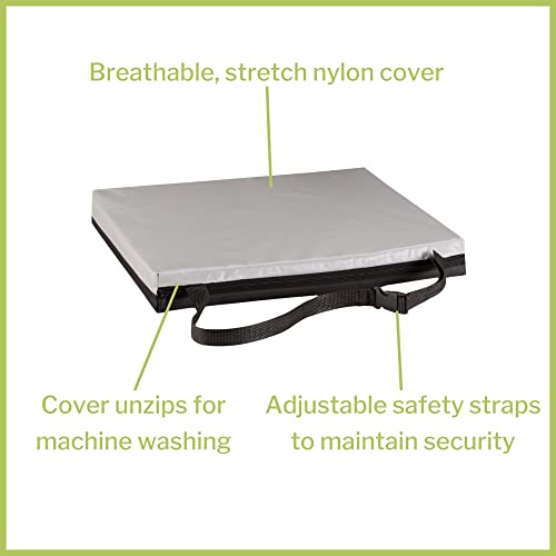 Mckesson Seat Cushion For Wheelchairs And Office Chair, Foam / Gel, 18 In X 16 In X 2 In, 1 Count #TOP2