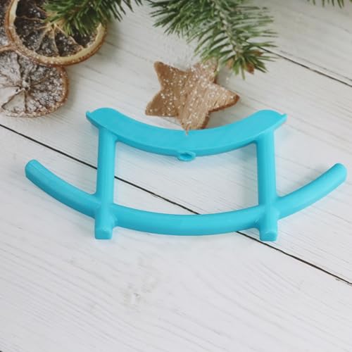 PIAOLGYI Perch for Smart Bird Feeder Accessories Compatible with Bird Feeder Camera (Blue Small)