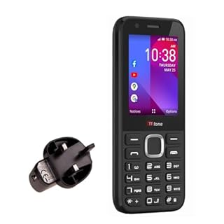 TTfone TT240 Simple Easy to use Mobile Phone - KaiOS Feature Smartphone (with Mains Charger)