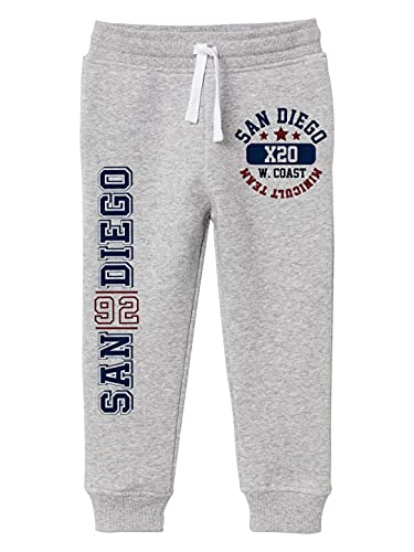 Image of minicult Boy's Regular Fit Cotton Track Pants