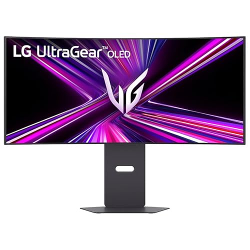 Image of LG 34GX900A-B 34 inch Ultragear WQHD OLED Curved Gaming Monitor 240Hz, DisplayHDR Bundle with Elite Suite 18, 2X HDMI Cable and Deco Gear CPS Exclusive 26 Month Protection Pack (BEACH-CPS-26M1500)